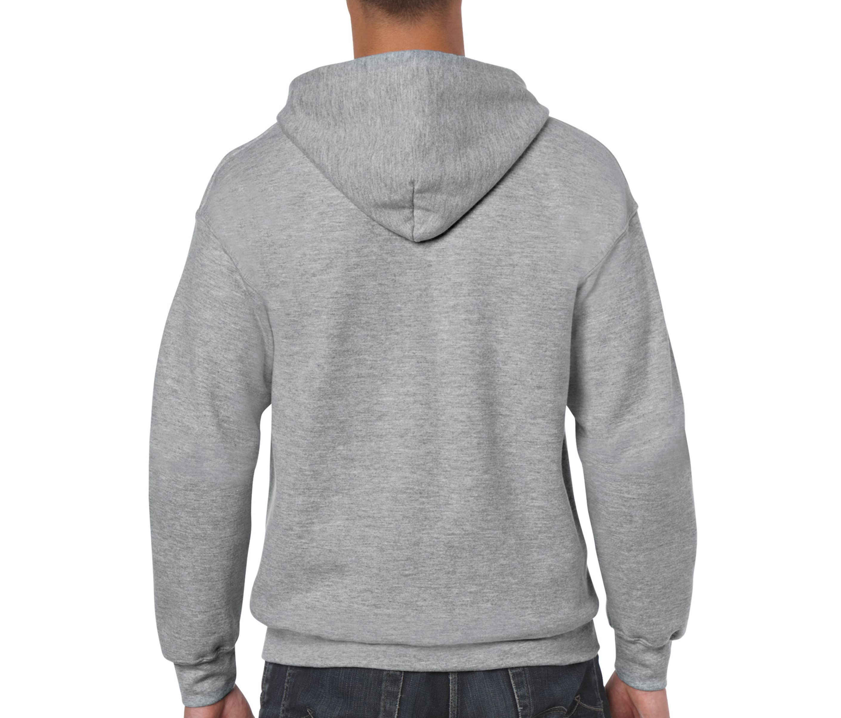 HEAVY BLEND ADULT FULL ZIP HOODED SWEATSHIRT