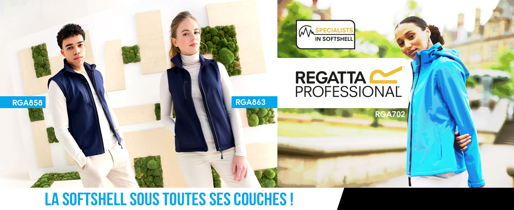 Regatta : La Softshell sous toutes ses couches