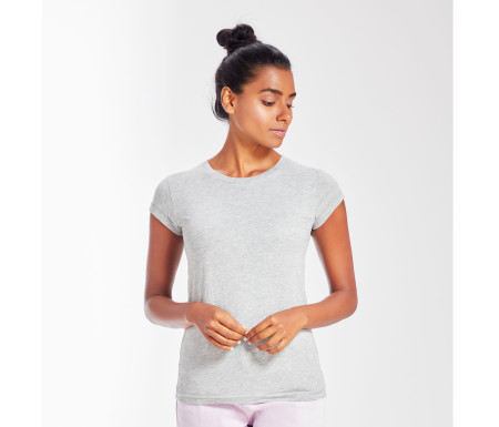 WOMEN'S ROLL SLEEVE T
