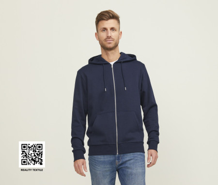 BLANK CLASSIC UNISEX ZIP HOOD SWEAT