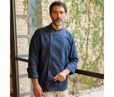 VESTE DE CUISINE EN DENIM