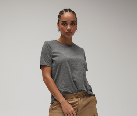 WOMEN'S RELAXED JERSEY SHORT SLEEVE TEE