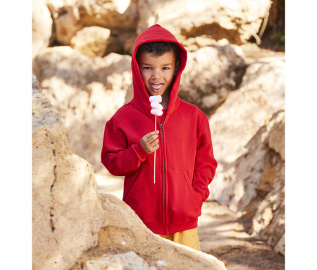 KIDS CLASSIC HOODED SWEAT JACKET