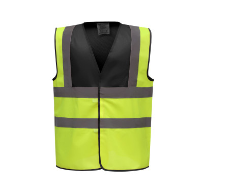 HI-VIS 2-BAND AND BRACES WAISTCOAT
