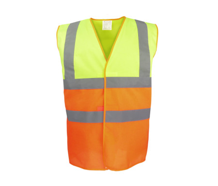 HI-VIS TWO-TONE WAISTCOAT