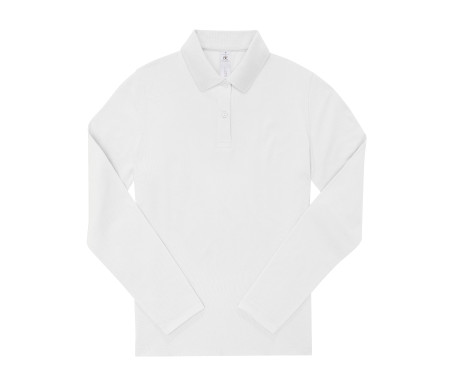 B&C MY POLO 210 LSL /WOMEN