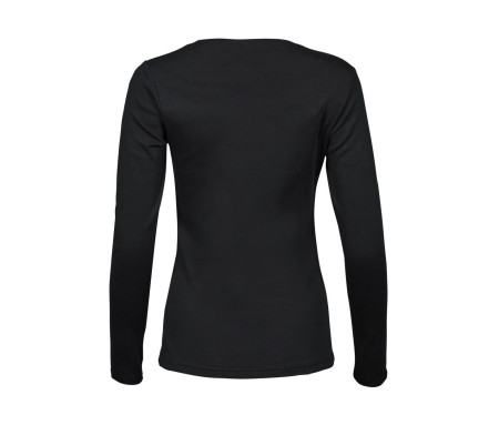 LADIES LONG SLEEVE INTERLOCK TEE