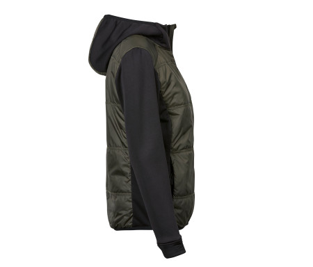 WOMENS HYBRID-STRETCH HOODED JACKET