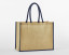 NATURAL STARCHED JUTE CLASSIC SHOPPER