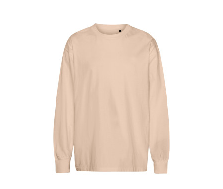 TIGER COTTON OVERSIZED LS T-SHIRT