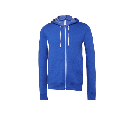UNISEX FLEECE FULL-ZIP HOODIE