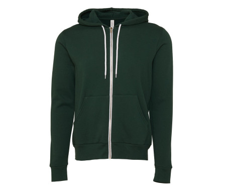 UNISEX FLEECE FULL-ZIP HOODIE