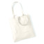 COTTON LARGE HANDLE BASIC SHOPPER