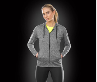 WOMENS HOODED TEE-JACKET