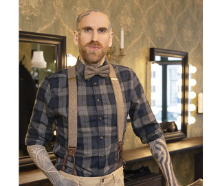 SUSPENDERS URBAN-HERRINGBONE