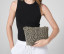 LEOPARD PRINT CANVAS ACCESSORY BAG