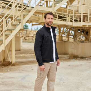 BLOUSON STRETCH MULTIPOCHES