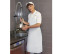 WATER-REPELLENT BIB APRON BASIC WITH BUCKLE