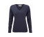 LADIES' V-NECK KNITTED PULLOVER