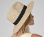 STRAW FEDORA