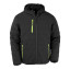 BLACK COMPASS PADDED WINTER JACKET