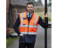 HI-VIS PADDED BODYWARMER